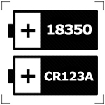   CR123A/18350
