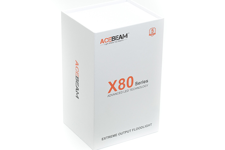  Acebeam X80GT v2.0, 18x CREE XHP50.3 HI 6500K, 34000 , 4x 18650, USB Type-C, PowerBank, 6500K