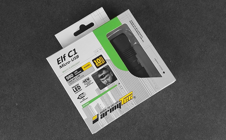  Armytek Elf C1 Micro-USB  