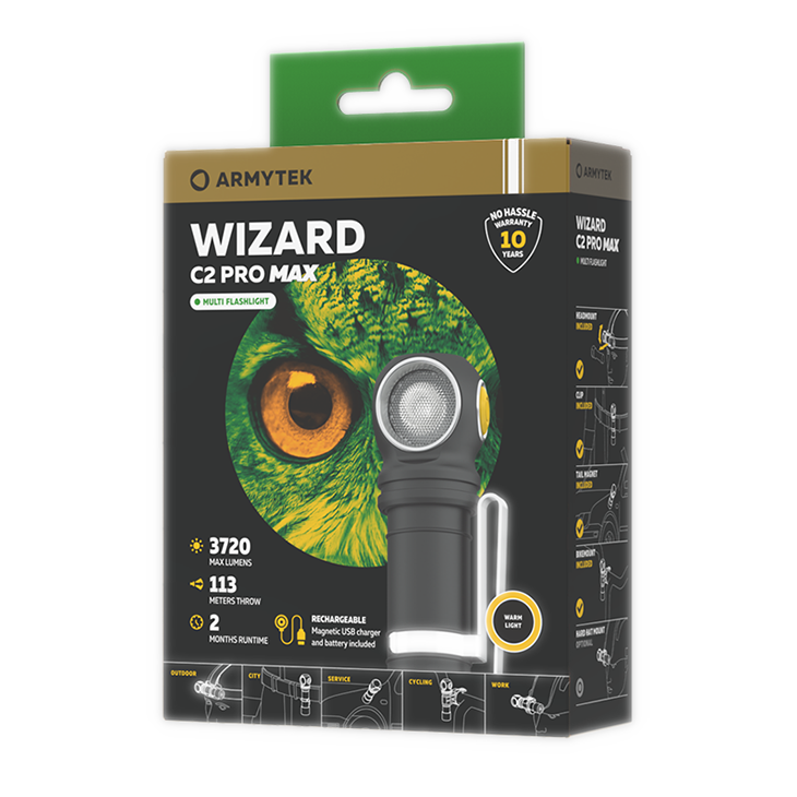  Armytek Wizard v4 C2 Pro MAX USB+21700+ABM01, 3720 , -