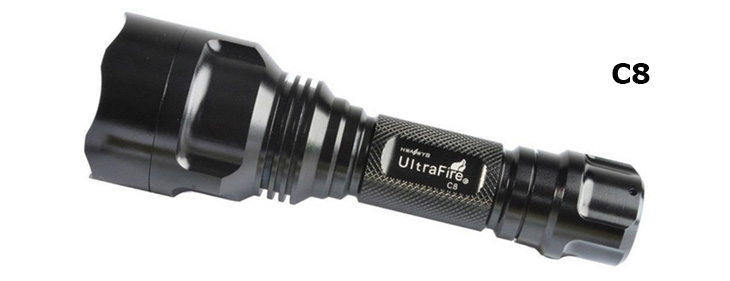 UltraFire XW-C8, CREE XP-E R3, 140 