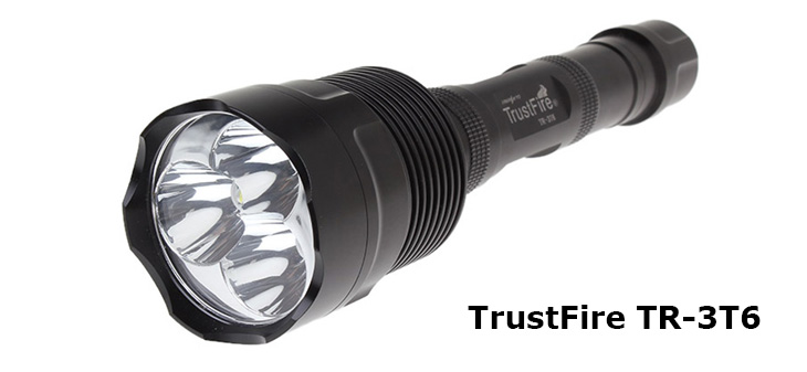 TrustFire TR-3T6, 3 CREE XM-L T6, 1500 