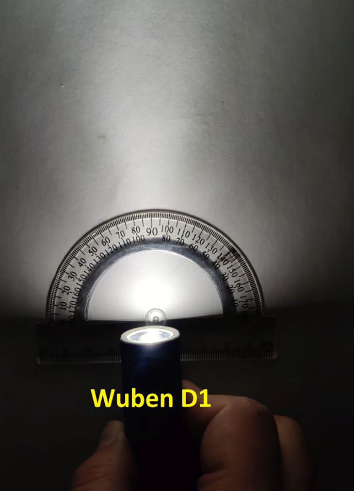   Wuben D1, CREE XP-L HI, 1100 , 1x18650