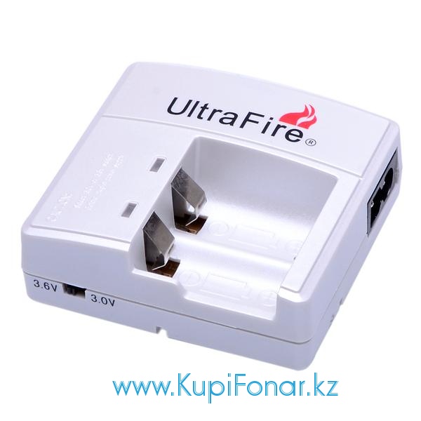   Ultrafire WF-138A  2x 16340, CR123A, LIR123A (3,0/3,7 )