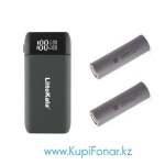    LiitoKala Lii-MP2  2  Li-ion, USB Type-C, LCD,  POWERBANK (QC3.0, PD3.0) + 2x21700 LG M50T 5000 