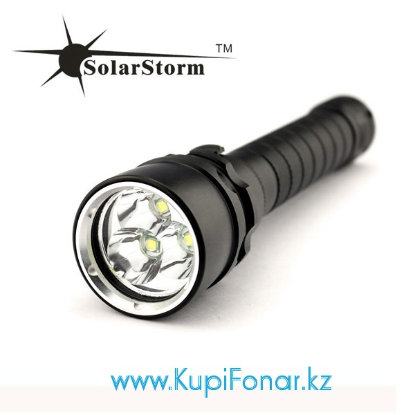   Solarstorm DX033w, 3x XM-L U2, 2400 , 2x18650,  