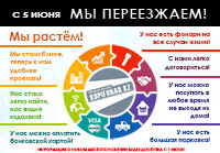 Внимание! С 5 июня наш магазин будет находиться на новом месте!