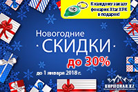 Новогодние скидки уже начались! 