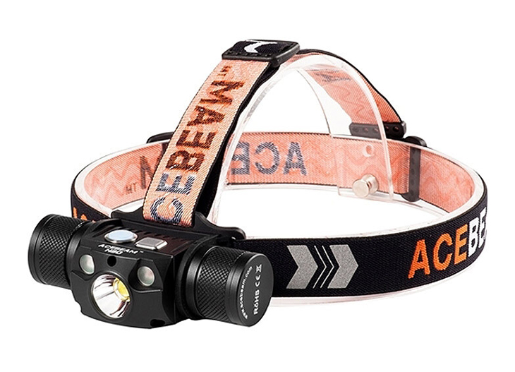   Acebeam H30 R+UV, CREE XHP70.2+Red+UV Nichia 276A 365nm, 4000 , 1x21700, USB, 6500K