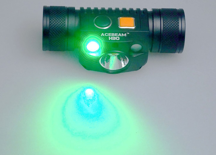 Налобный фонарь Acebeam H30, 4000 лм, 1x21700, USB