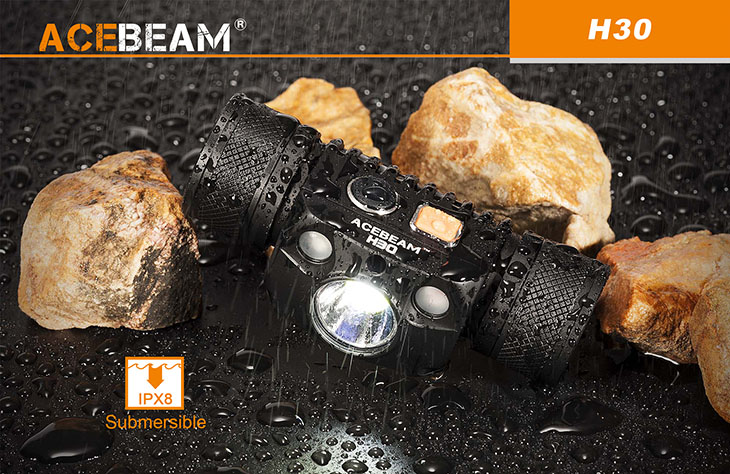   Acebeam H30, 4000 , 1x21700, USB