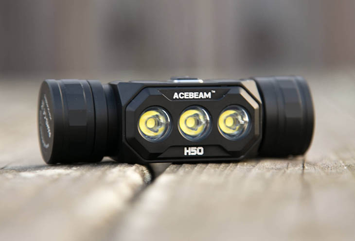   Acebeam H50, 3x Samsung LH351D, 2000 , 1x18650, USB