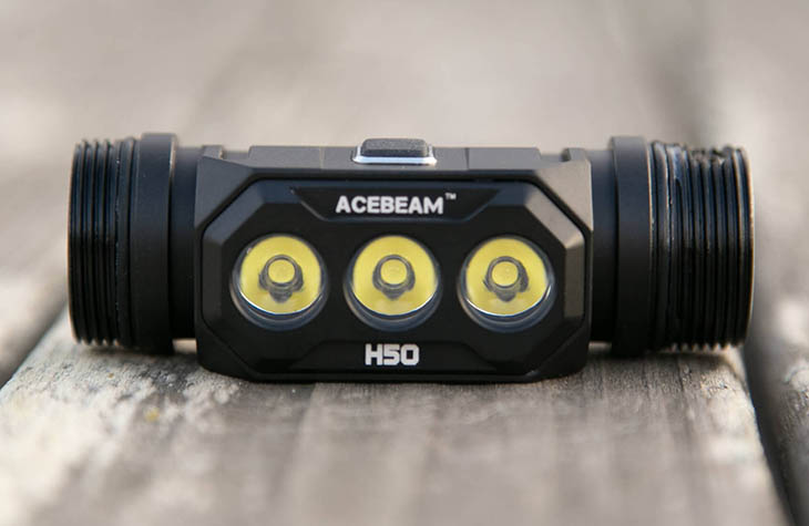   Acebeam H50, 3x Samsung LH351D, 2000 , 1x18650, USB