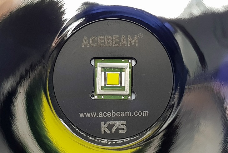     Acebeam K75, LUMINUS SBT-90 GEN2, 6300 