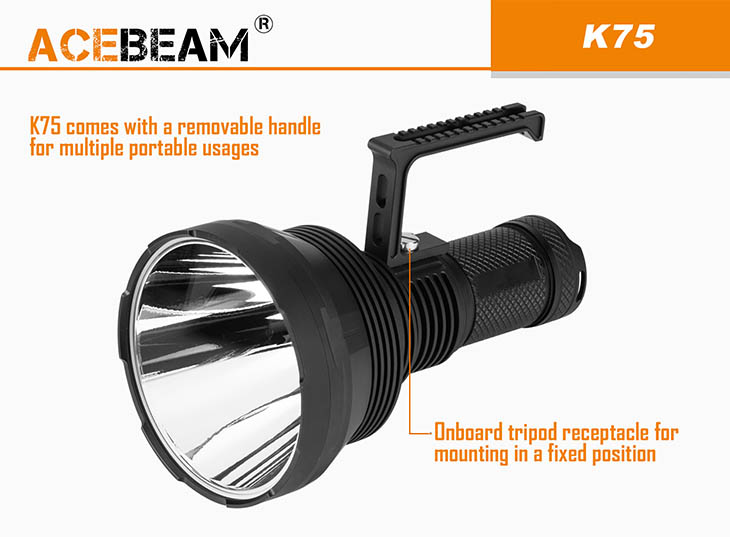     Acebeam K75, LUMINUS SBT-90 GEN2, 6300 