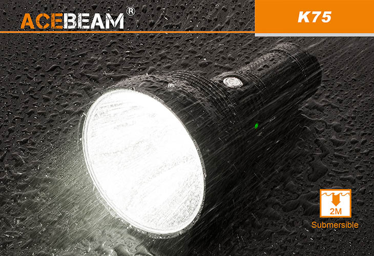     Acebeam K75, LUMINUS SBT-90 GEN2, 6300 