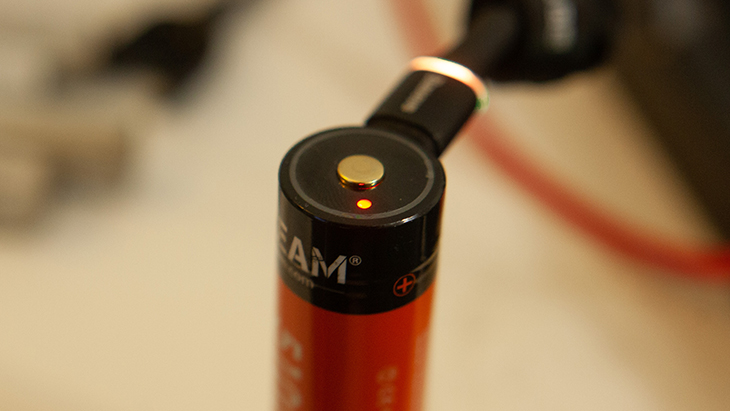 Фонарь Acebeam L18-G, OSRAM Green LED, 2100 лм, 1x21700, зелёный свет, с аккумулятором