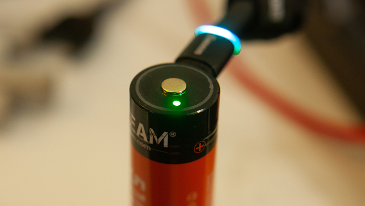 Фонарь Acebeam L18-W, OSRAM White LED, 1500 лм, 1x21700, белый свет, с аккумулятором