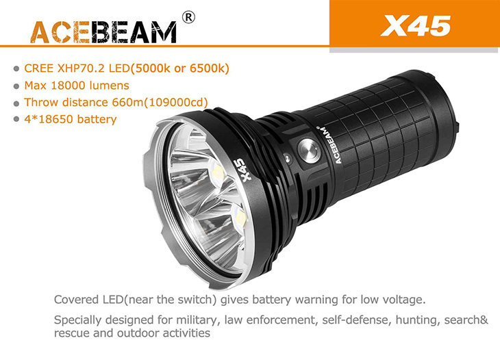  Acebeam X45, 18000 ,  