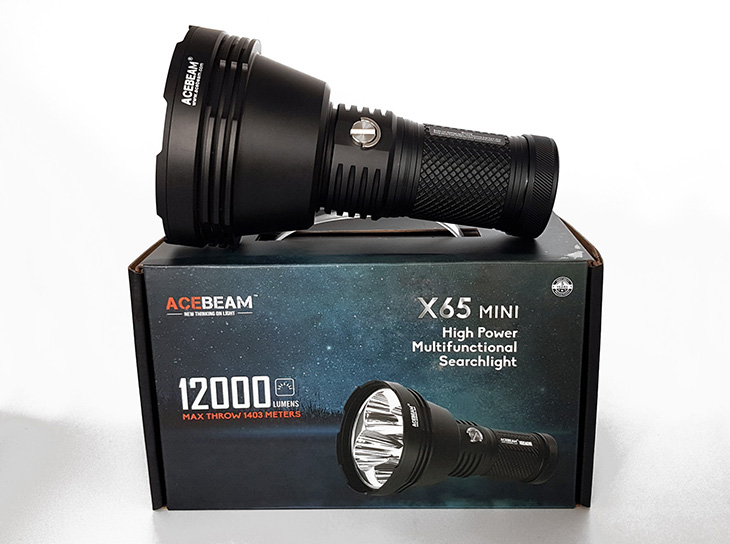   Acebeam X65 MINI, 12000 , 4x18650