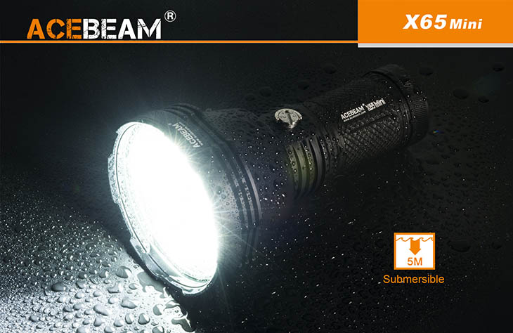   Acebeam X65 MINI, 12000 , 4x18650