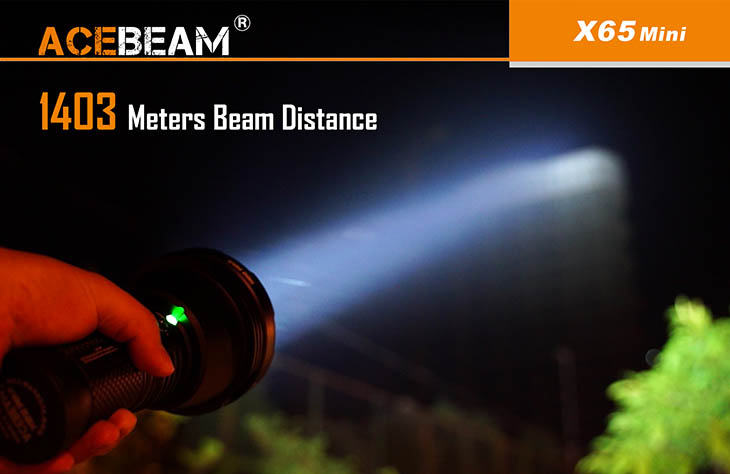   Acebeam X65 MINI, 12000 , 4x18650