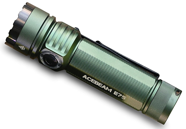  Acebeam E75-G, 4x CREE LED, 4500 , 1x21700, 6500K, USB Type-C, 