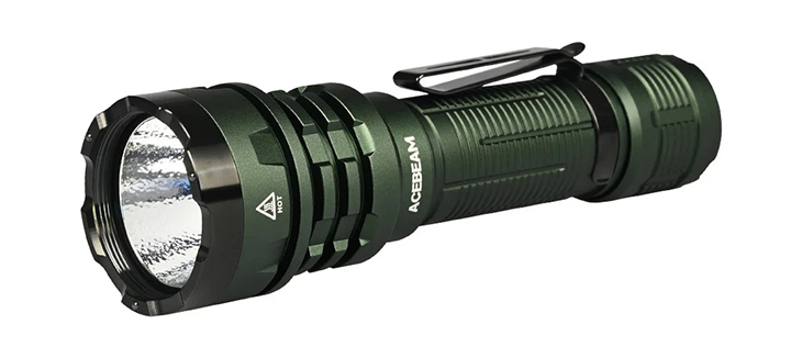  Acebeam DEFENDER P17-G, Cree XHP70.3 HI, 4900 , 1x18650, 6500K, USB, 