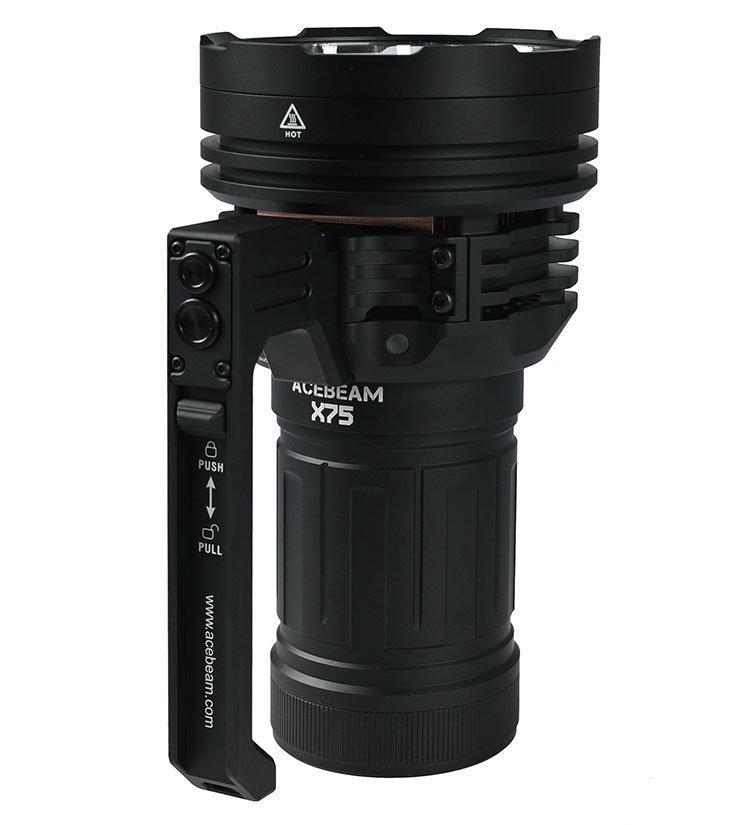  Acebeam X75, 12x CREE XHP70.2 HI 6500K, 80000 , 14.4/4250 (4x21700), USB Type-C, PowerBank, 