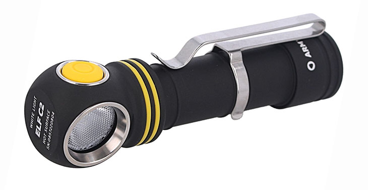  Armytek Elf v2 C2 Micro-USB+18650, Samsung LH351D, 1100 , 1x18650,  