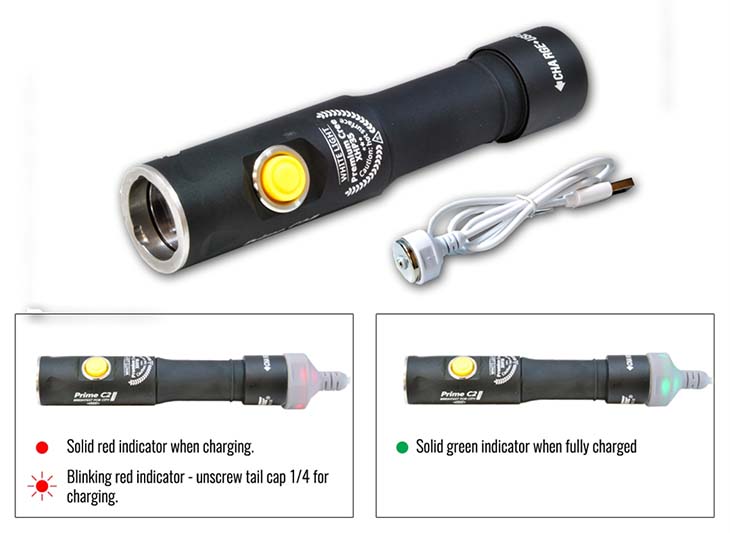  Armytek Prime C2 Pro Magnet USB+18650, XHP35,  