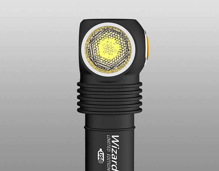 Аккумуляторный налобный мультифонарь Armytek Wizard Pro Nichia Magnet USB+18650