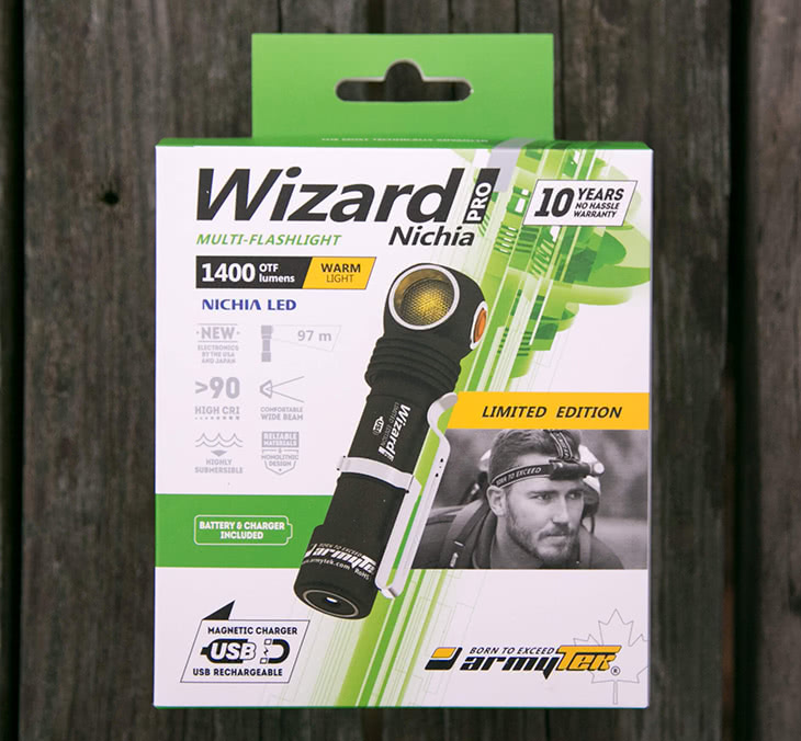    Armytek Wizard Pro Nichia Magnet USB+18650