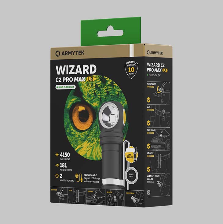  Armytek Wizard v4 C2 Pro MAX LR