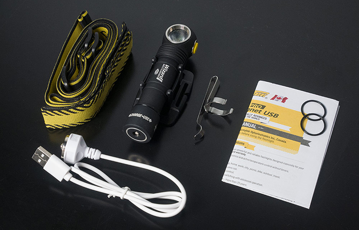  Armytek Wizard Pro v3 Magnet USB+18650 Silver, XHP50