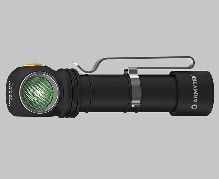  Armytek Wizard v4 C2 WG USB+18650, 2xCREE XD16+2xCREE XQE, 1100  + 400  GREEN, 1x18650,  