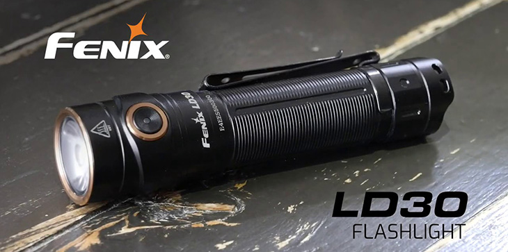  Fenix LD30, LUMINUS SST40, 1600 