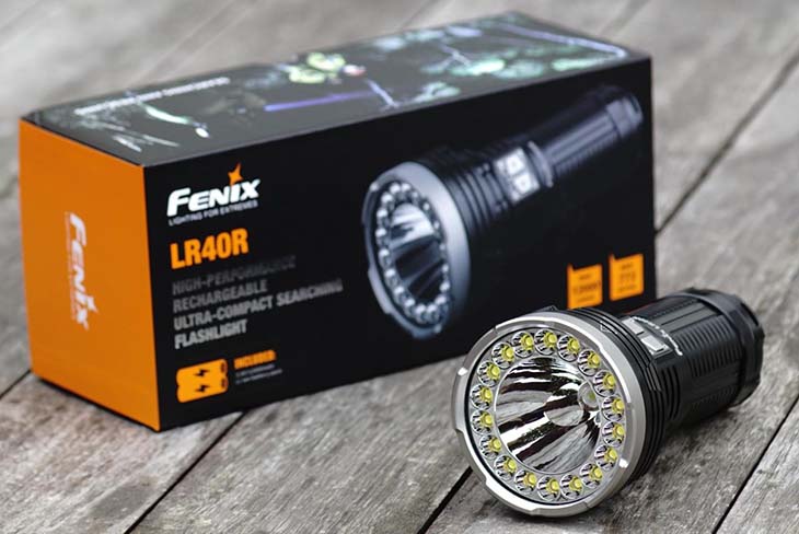  Fenix LR40R, CREE XP-L HI V3 + 18xLuxeon V2, 12000 , 12000 , USB