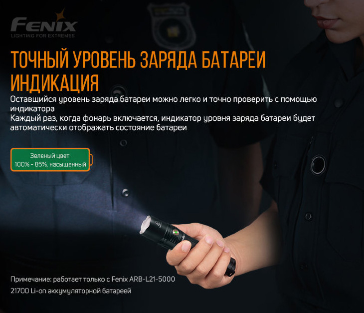  Fenix PD36R, Luminus SST-40, 1600 