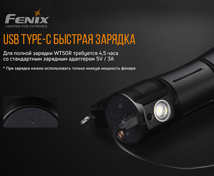  Fenix WT50R, 3200 , USB Type-C, PowerBank