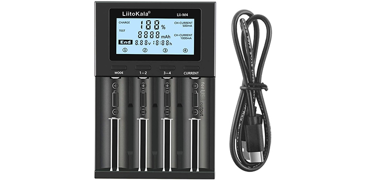 Универсальное зарядное устройство LiitoKala Lii-M4 