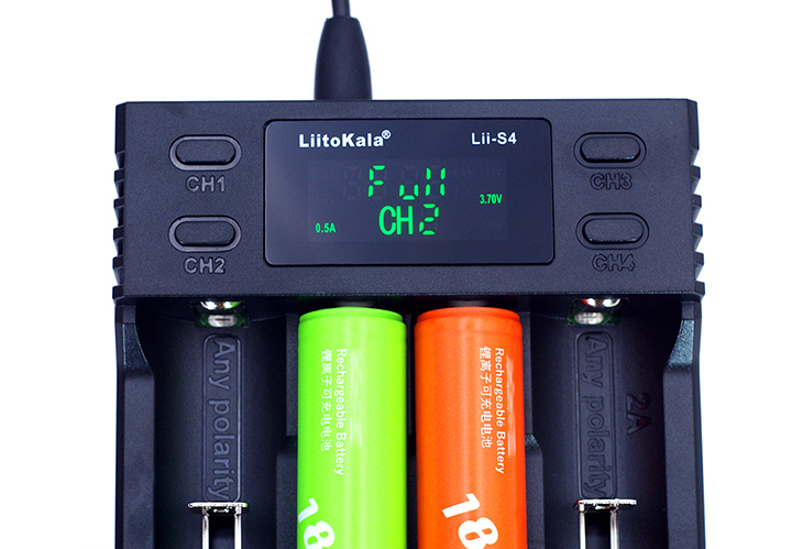 Универсальное зарядное устройство LiitoKala Lii-S4