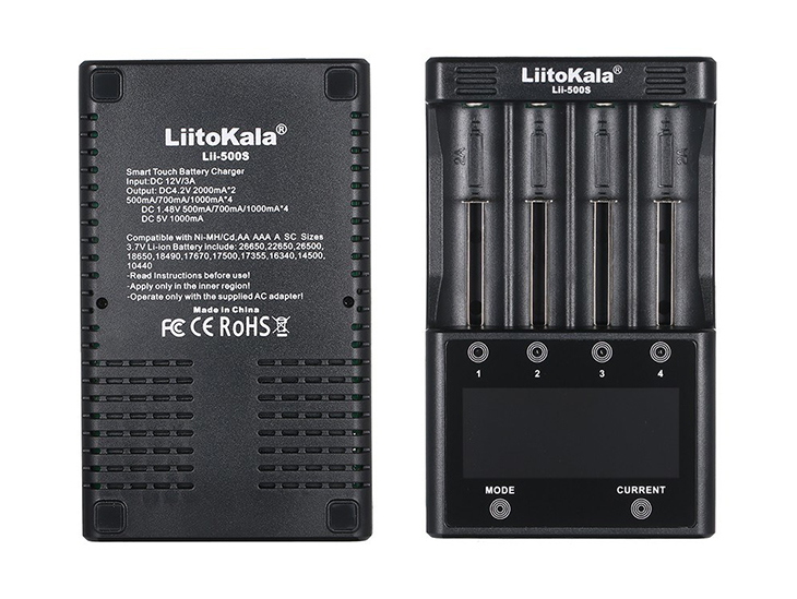 Универсальное зарядное устройство LiitoKala Lii-500S 