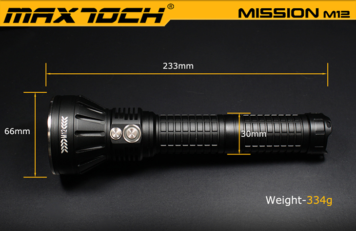  Maxtoch M12, CREE XHP70, 3200 , 2x26650