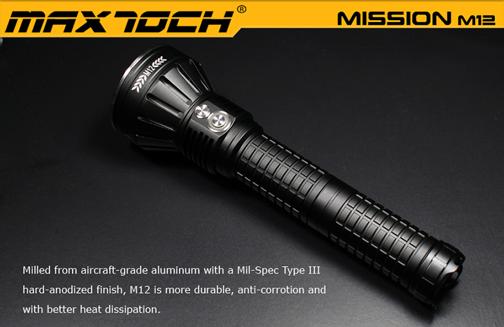  Maxtoch M12, CREE XHP70, 3200 , 2x26650