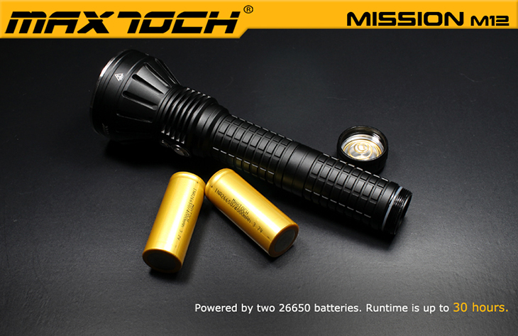  Maxtoch M12, CREE XHP70, 3200 , 2x26650