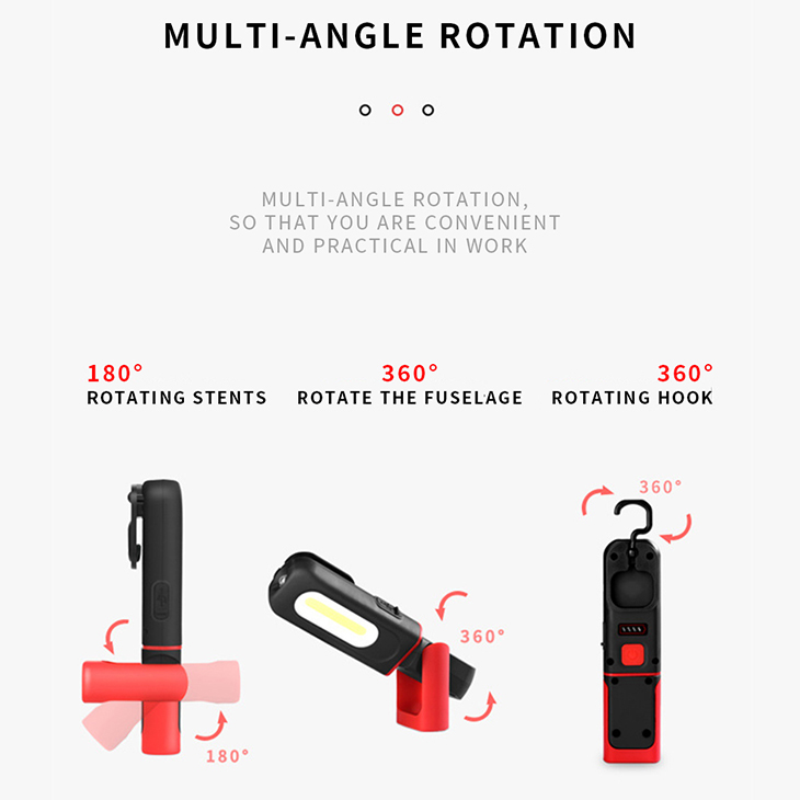   Mijomi W20, COB+LED, 350+80  (5W), Li-ion 1500, USB MicroUSB