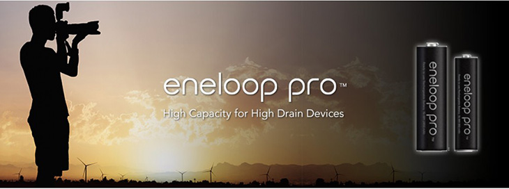 Аккумуляторы NiMH Panasonic Eneloop Pro