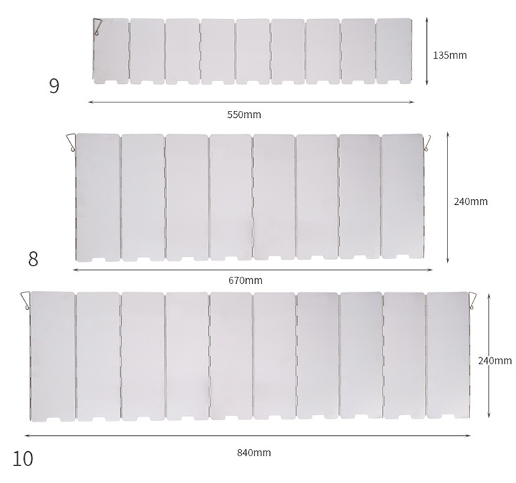   Selpa WIND DEFLECTOR 8P, 67x24  (24x8,6 ), 8 