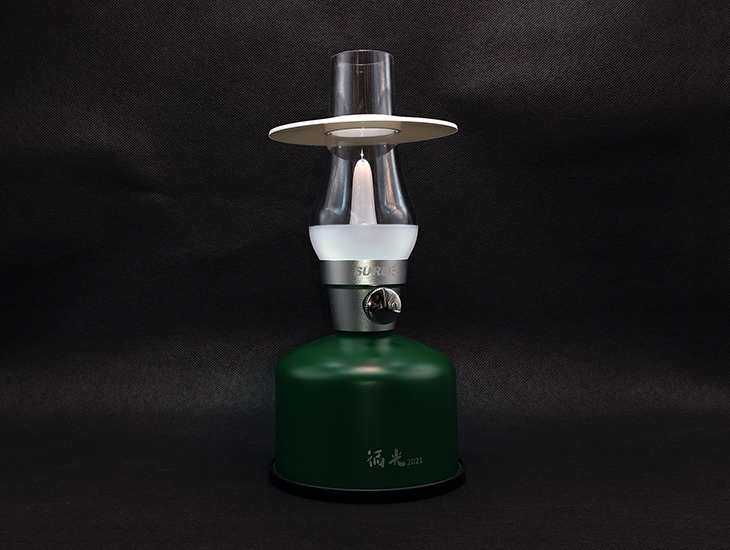 Кемпинговый фонарь Sunree Green Light 2021, 180 лм, 5200 мАч, диммер, USB, зеленый